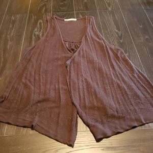 Womens plus size vest